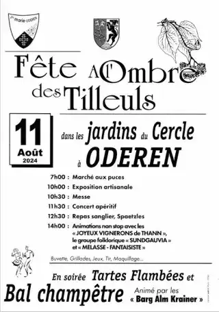 Illustration de « A l'ombre des Tilleuls 2024 » — Cercle Sainte Marie d'Oderen