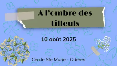 Illustration de « A l'ombre des Tilleuls 2025 » — Cercle Sainte Marie d'Oderen
